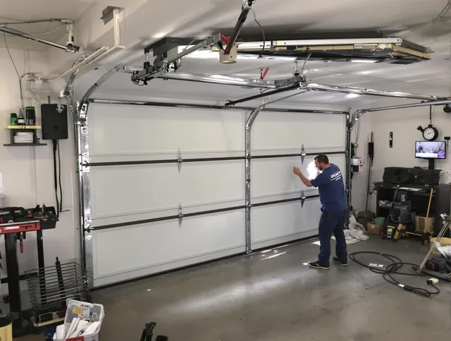 Professional garage door repair service by Hollywood Garage Door Repair in Hollywood