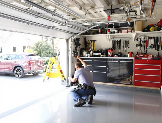 Local garage door repair service by Hollywood Garage Door Repair in Hollywood