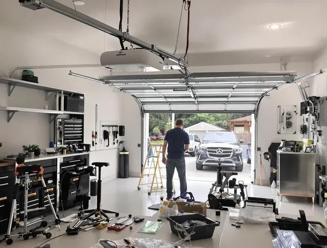 Garage door opener installation by Hollywood Garage Door Repair in Hollywood