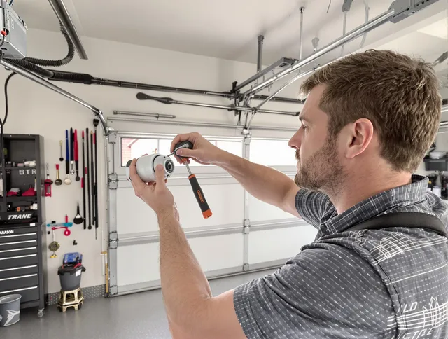 Garage door opener repair service by Hollywood Garage Door Repair in Hollywood