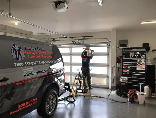 Hollywood Garage Door Repair team performing same-day garage door repair in Hollywood